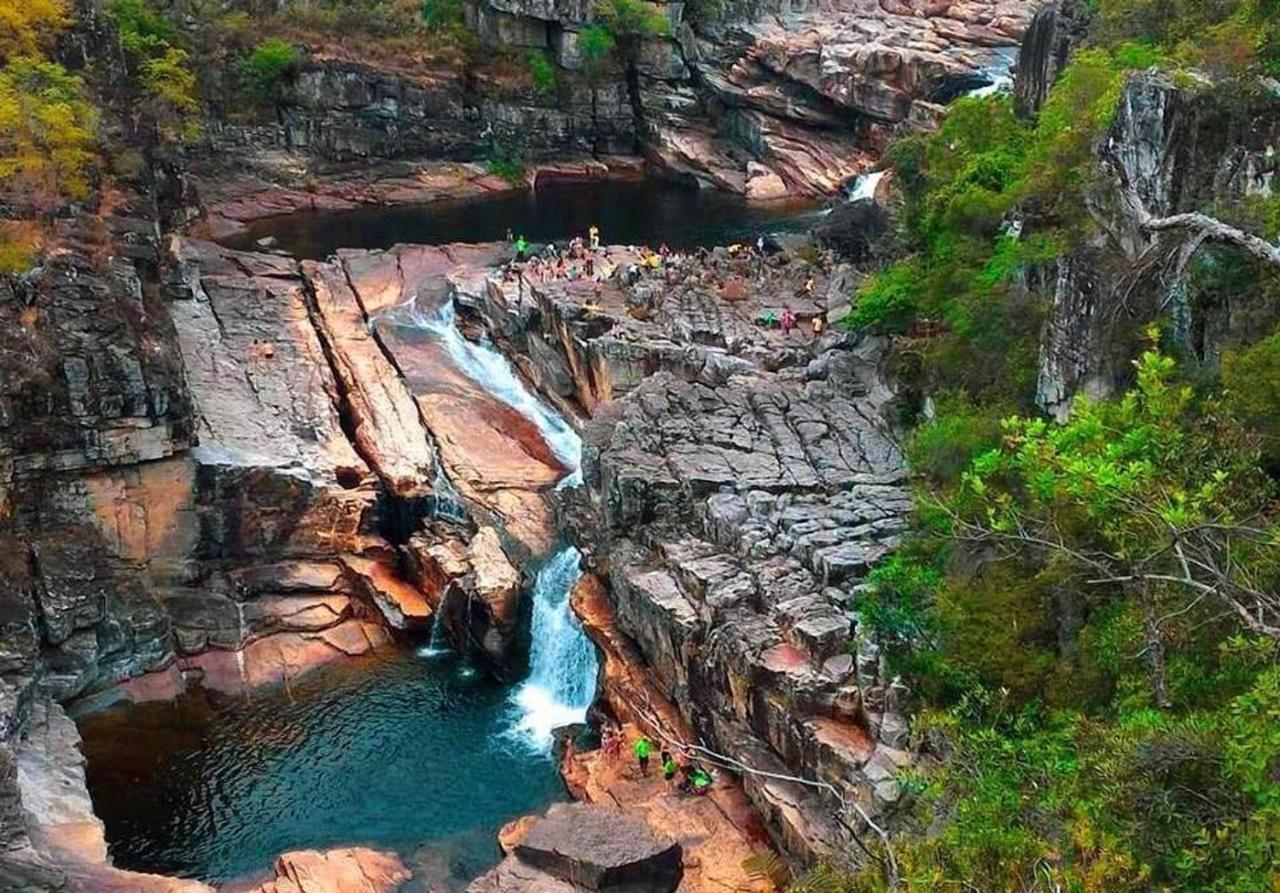 Suites Privativas Vila De Sao Jorge - Chapada Dos Veadeiros Bagian luar foto